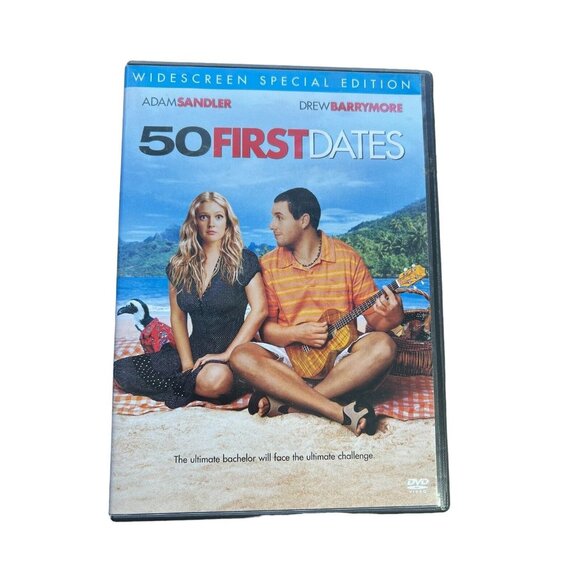 50 First Dates (DVD, 2004) Adam Sandler, Drew Barrymore - Picture 1 of 3